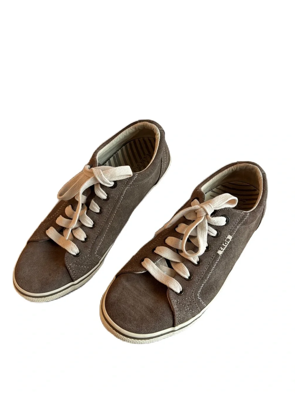 Taos Women's Retro Star Brown Suede Sneaker Size 9.5